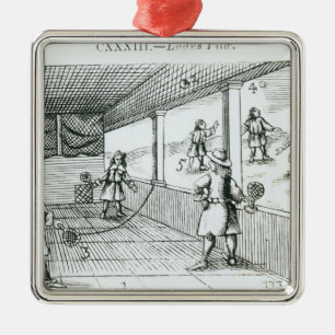 Ball Game Metal Tree Decoration
