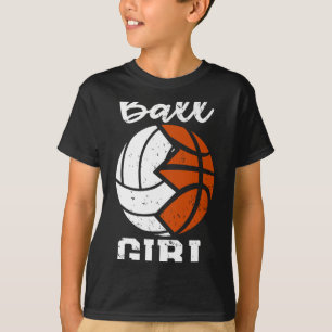 Ball Girl Funny Volleyball Basketball Girl Premium T-Shirt