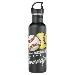 Ball Grandpa Baseball Softball 710 Ml Water Bottle