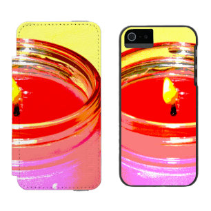 ball jar candle pop art incipio watson™ iPhone 5 wallet case