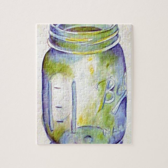 Ball Mason Jar Jigsaw Puzzle (Vertical)