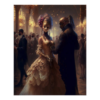 Ball Masquerade. Poster