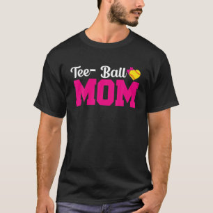 Ball Mum Mother's Day Tee Teeball Mum Bear Basebal