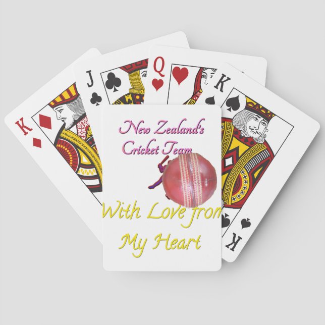 Ball NEWZEALAND Playing Cards (Back)