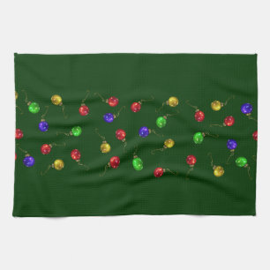 Ball Ornaments Tea Towel