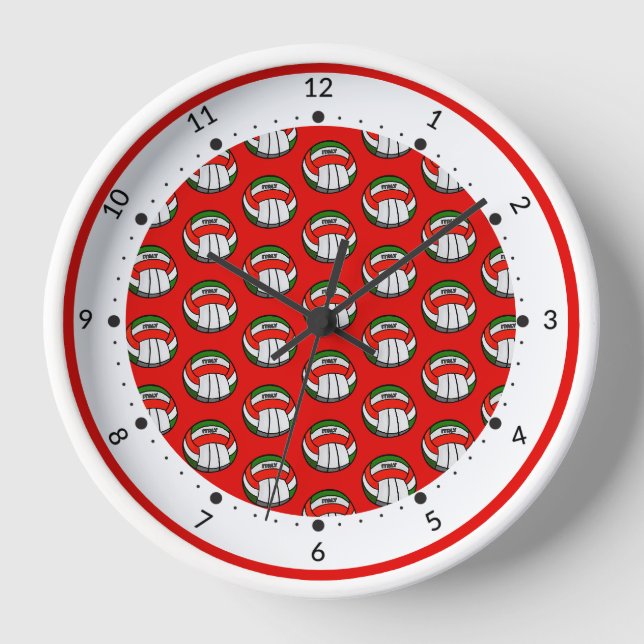 Ball pattern clock (Front)