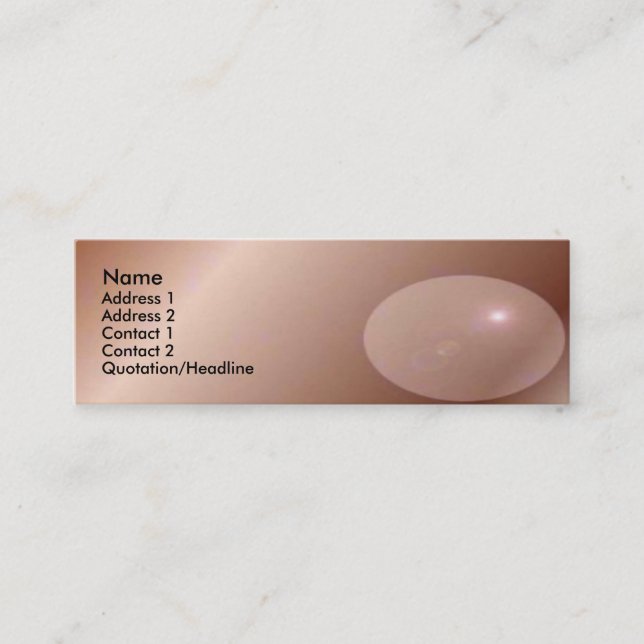 Ball Profile Card (Front)