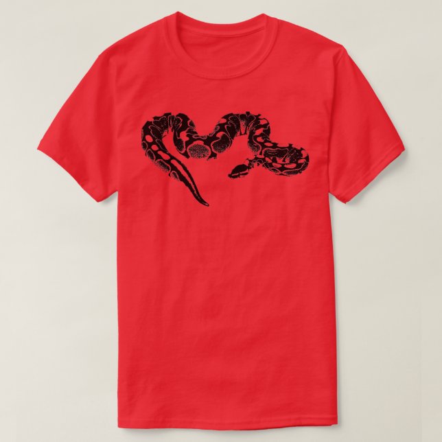 Ball Python 8  T-Shirt (Design Front)
