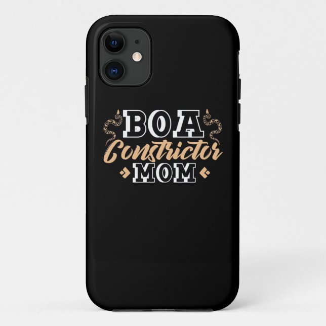 Ball Python Constrictor Mum Case-Mate iPhone Case (Back)