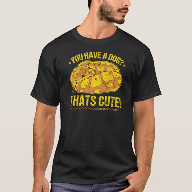 Ball Python cute Banana Ball Royal Python   T-Shirt (Front)