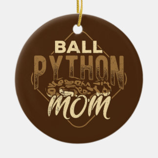 Ball python mum reptile species venomous serpent  ceramic tree decoration
