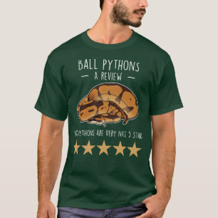 Ball Python Review T-Shirt