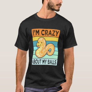 Ball Python Snake Mum Dad For Men Women Kids Rept T-Shirt