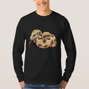 Ball Python Snake Reptile Noodle Reptile Snek 4 T-Shirt
