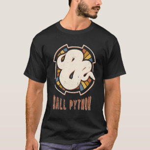 Ball Python Vintage Classic Retro Animal Love T-Shirt