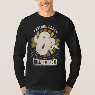 Ball Python Vintage Classic Retro Animal T-Shirt