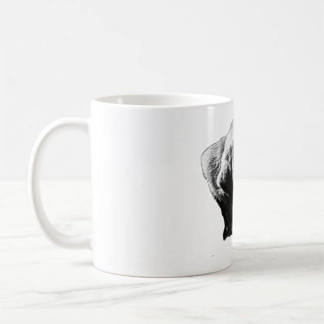 Ball Ready – Labrador Resolve Coffee Mug (Left)