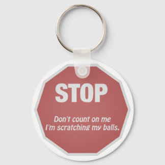 Ball Scratcher Key Ring