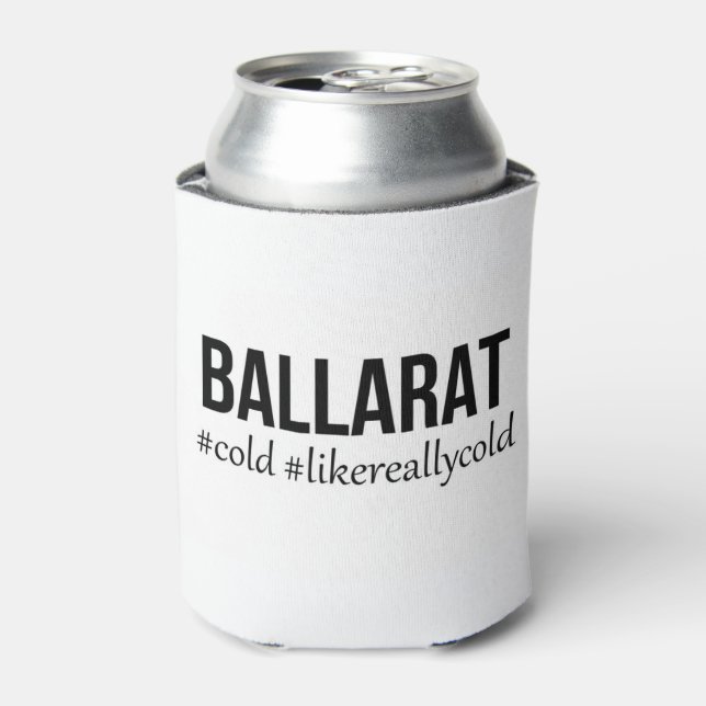 Ballarat Tourism Shop Coordinates Stubby Holder (Can Front)