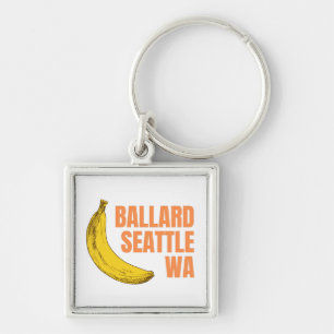 Ballard Banana Keychain