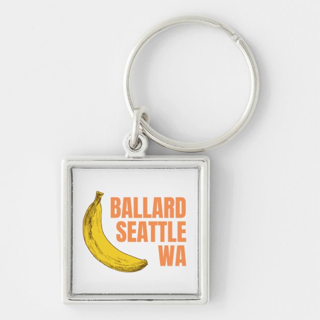 Ballard Banana Keychain (Front)