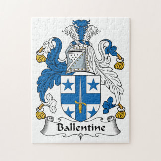 Ballentine Family Crest Jigsaw Puzzle