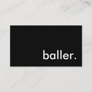 baller. business card