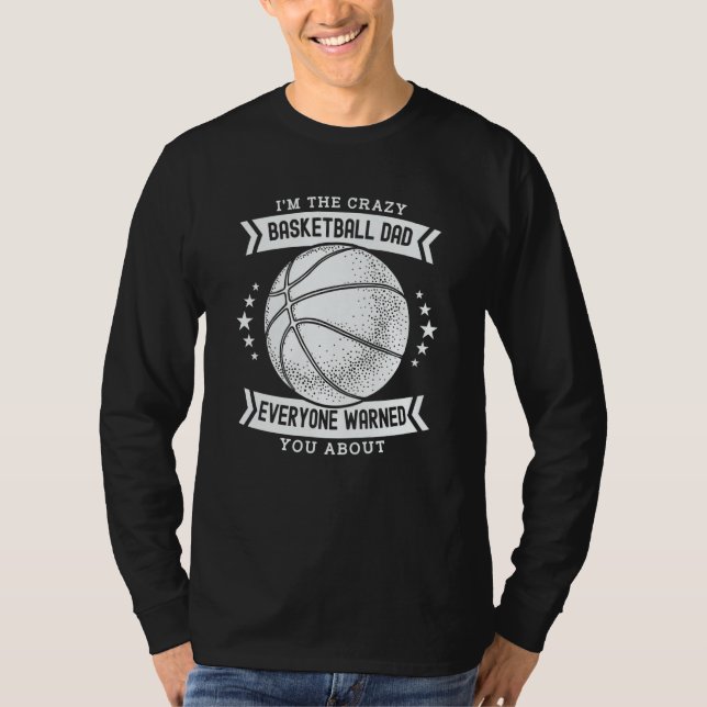 Baller Father  Hooping Player Streetball Basketbal T-Shirt (Front)