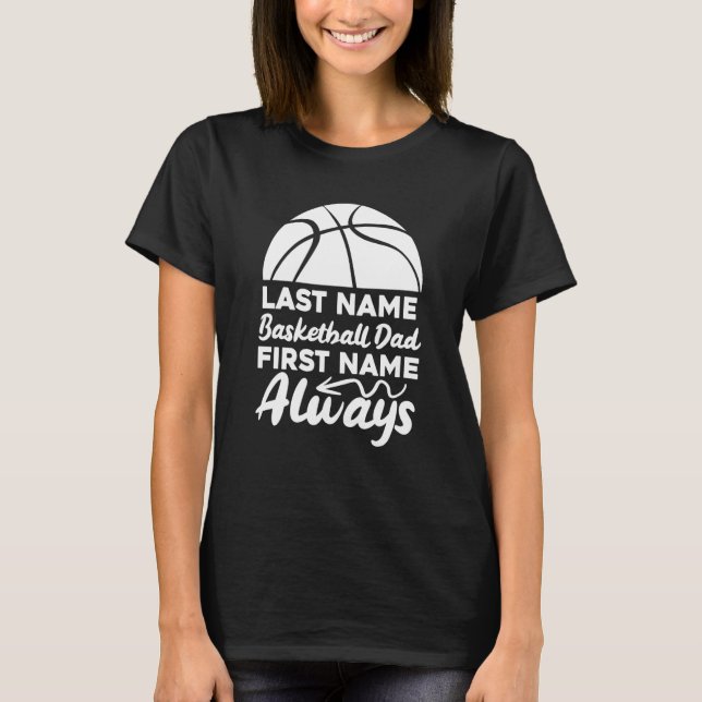 Baller Father Player Hooping Bball Hoops  Basketba T-Shirt (Front)
