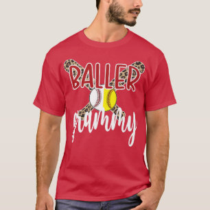 Baller Grammy Proud Baseball Softball Grammy Grand T-Shirt