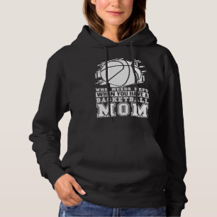 Baller Mother Bball Streetball Player Hoops Baske Hoodie