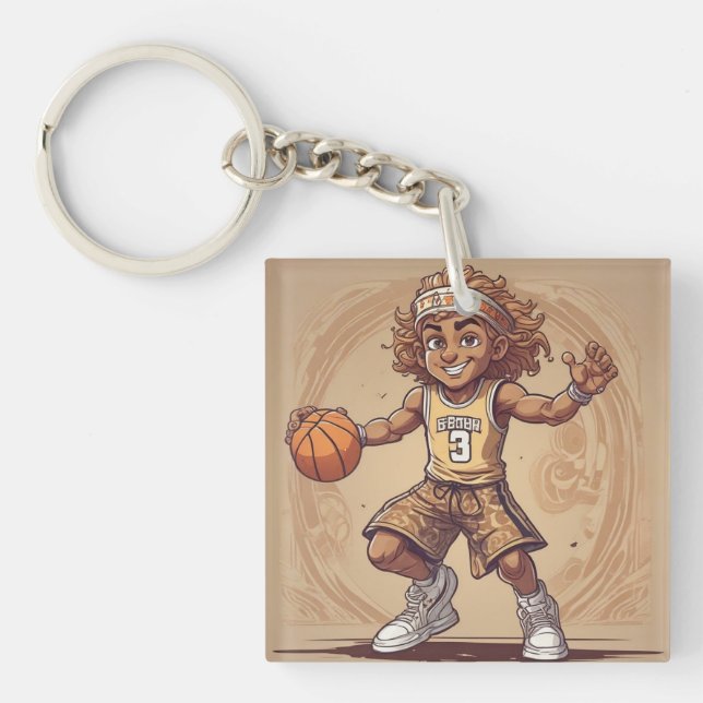 BallerBuddy Fob Key Ring (Front)