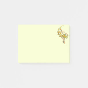 Ballerina 04 post-it notes