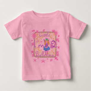 Ballerina 2nd Birthday Tshirts and Gifts