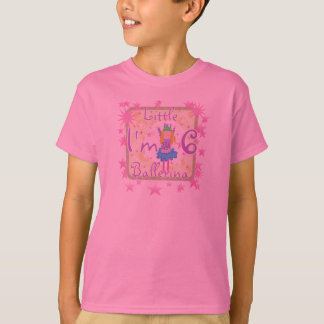 Ballerina 6th Birthday T-Shirt