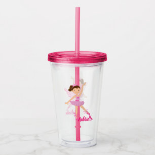 Ballerina Acrylic Tumbler