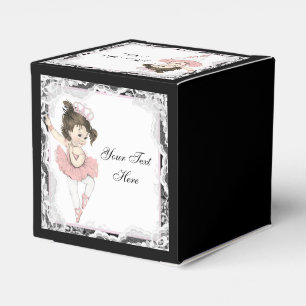 Ballerina Baby Shower Favour Box