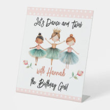 Ballerina Ballet Birthday Girl