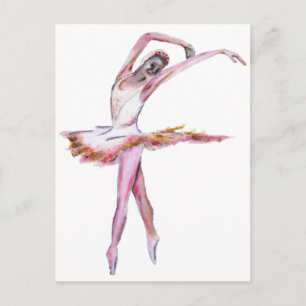 Ballerina , ballet dance art gifts, cards,t shirts postcard