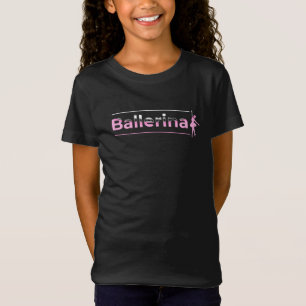 Ballerina - Ballet Dancer Arch Minimalist Art T-Sh T-Shirt