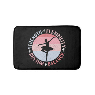 Ballerina Ballet Dancer - Mindset Values Bath Mat