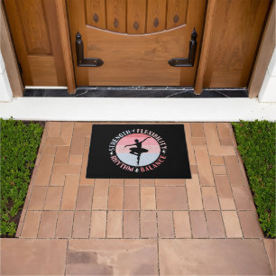 Ballerina Ballet Dancer - Mindset Values Doormat
