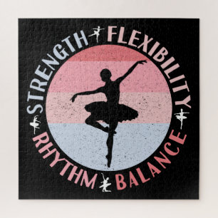 Ballerina Ballet Dancer - Mindset Values Jigsaw Puzzle