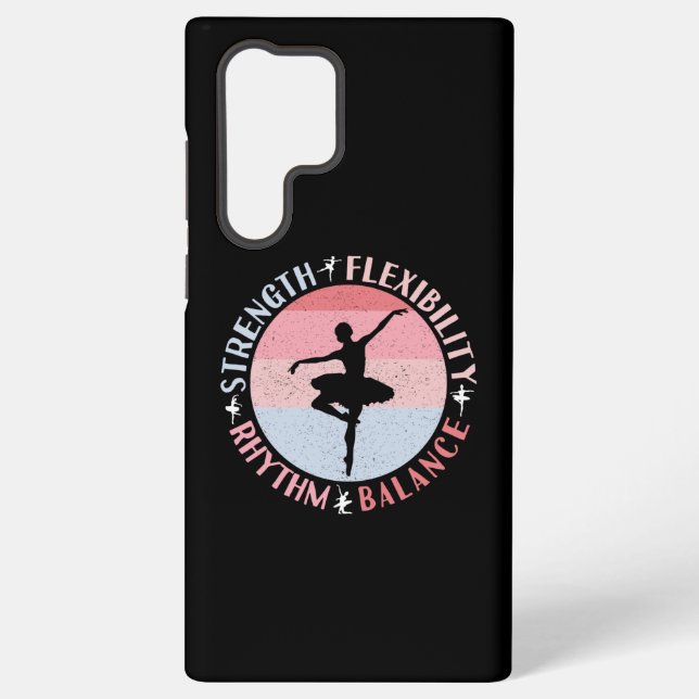 Ballerina Ballet Dancer - Mindset Values Samsung Galaxy S22 Ultra Case (Back)