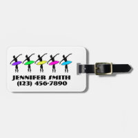 Ballerina Ballet Dancer Personalised Neon Tutus