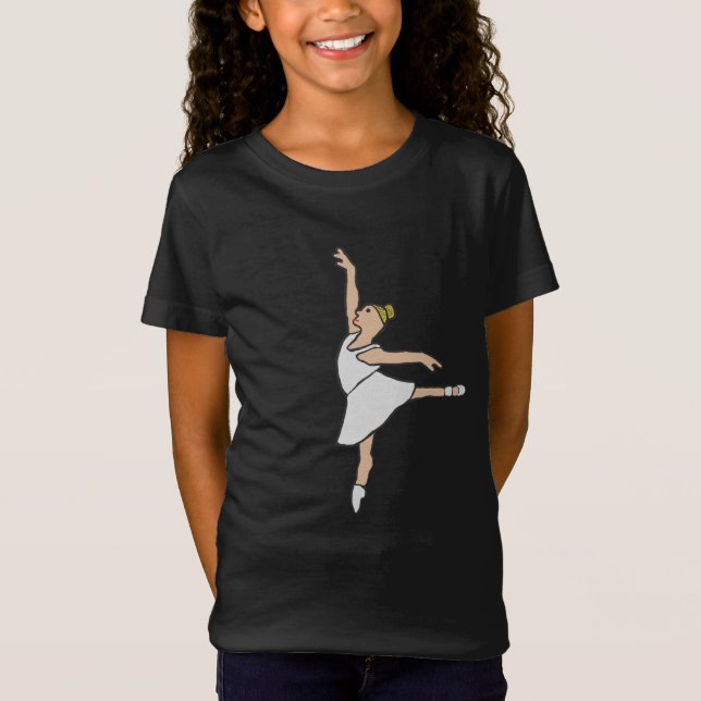 Ballerina Ballet Dancer T-Shirt (Front)