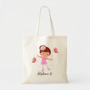 Ballerina Butterfly friends Tuto Ballet Girl Tote Bag