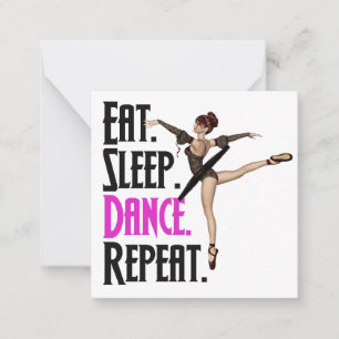 Ballerina Card