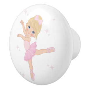 Ballerina Ceramic Knob