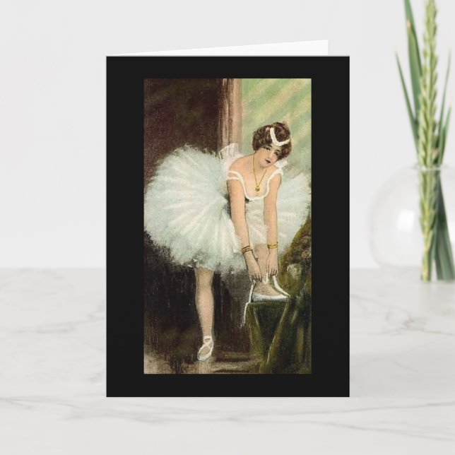 Ballerina Christmas Card (Front)